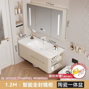 027 Large Pull-out Basket bathroom vanity set — TWG-VN-005