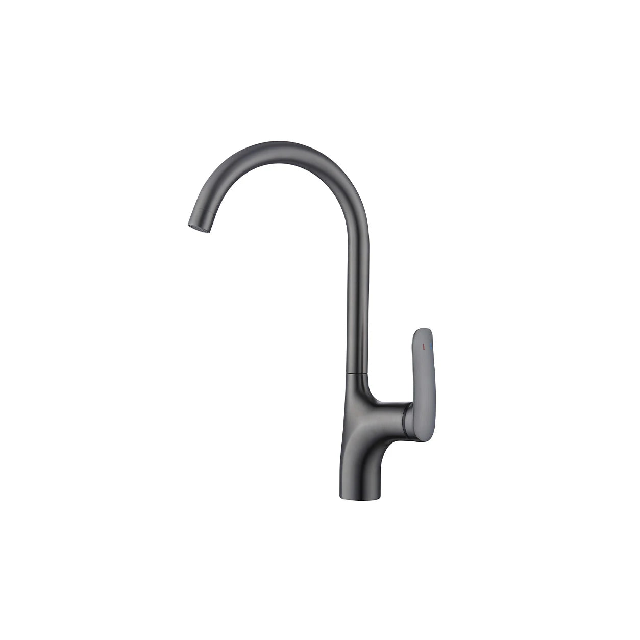 14.8-Inch Gooseneck Kitchen Faucet, Single-Handle — TWG-KF-045