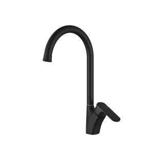 15-Inch Gooseneck Kitchen Faucet with 8.3-Inch Spout Reach — TWG-KF-042