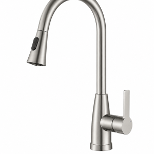 18-Inch Pull Down Kitchen Faucet with High-Arc Spout — TWG-KF-049