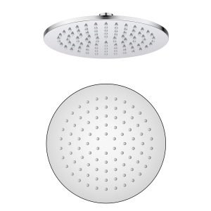 200mm Classic 8mm Thick Round Stainless Steel Rain Showerhead — TWG-HS-011