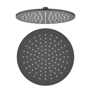250mm Classic 8mm Thick Round Stainless Steel Rain Showerhead — TWG-HS-013