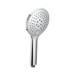 3jet 120mm KTW BWGL round shape button switch hand shower — TWG-HS-050