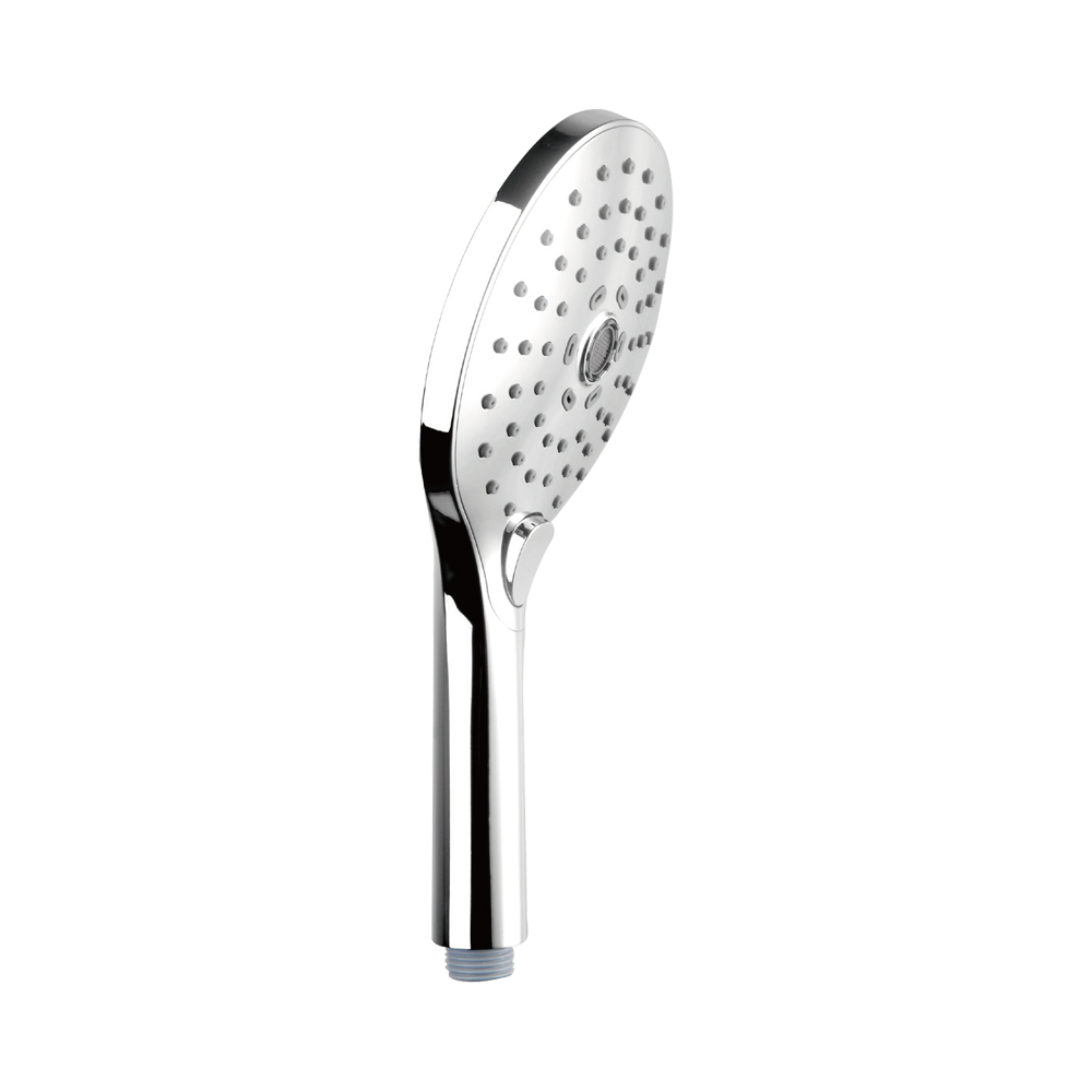 3jet 130mm round push button hand shower — TWG-HS-051