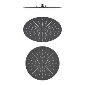 400mm Ultra-Thin Flush-Mount Round Ceiling Rainfall Showerhead — TWG-HS-019