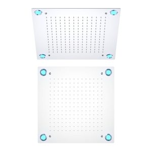 500x500mm Ceiling-Mounted LED Rainfall Showerhead — TWG-HS-033