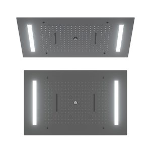 680x430mm 3-Function Ceiling LED Rainfall Showerhead — TWG-HS-035