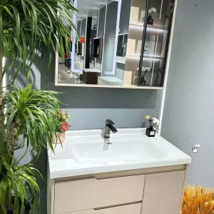 778 White bathroom vanity set — TWG-VN-017