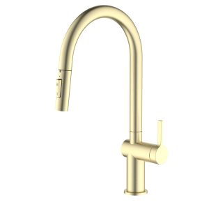 Arcus Pull-Down Kitchen Faucet – Modern Round Design with 2-Way Spray — TWG-KF-064