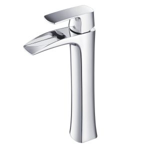 Cascade Single hole vessel basin faucet — TWG-BF-058