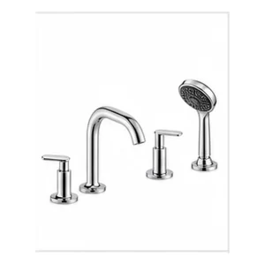 Chrome Deck-Mounted Tub Set product image