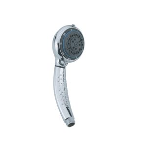 Chrome finishing ABS plastic 5 functions hand shower head with switch — TWG-HS-055