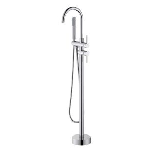 Circular Floor mounted bathtub mixer — TWG-TF-006