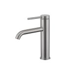 Cylindrical Gooseneck Bathroom Faucet — TWG-BF-001