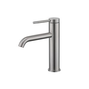 Cylindrical Gooseneck Bathroom Faucet — TWG-BF-001