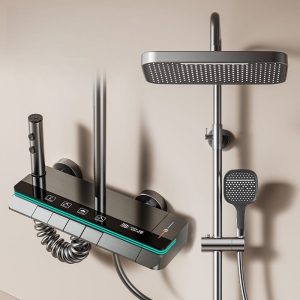 Digital Thermostatic Shower System with Rainfall & Handheld — TWG-SS-002