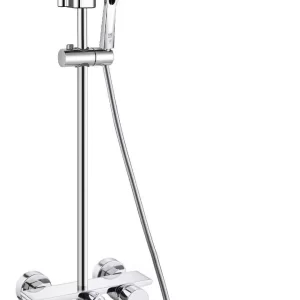 Exposed Hot and Cold Shower Set - model TWG-QT-SS-004