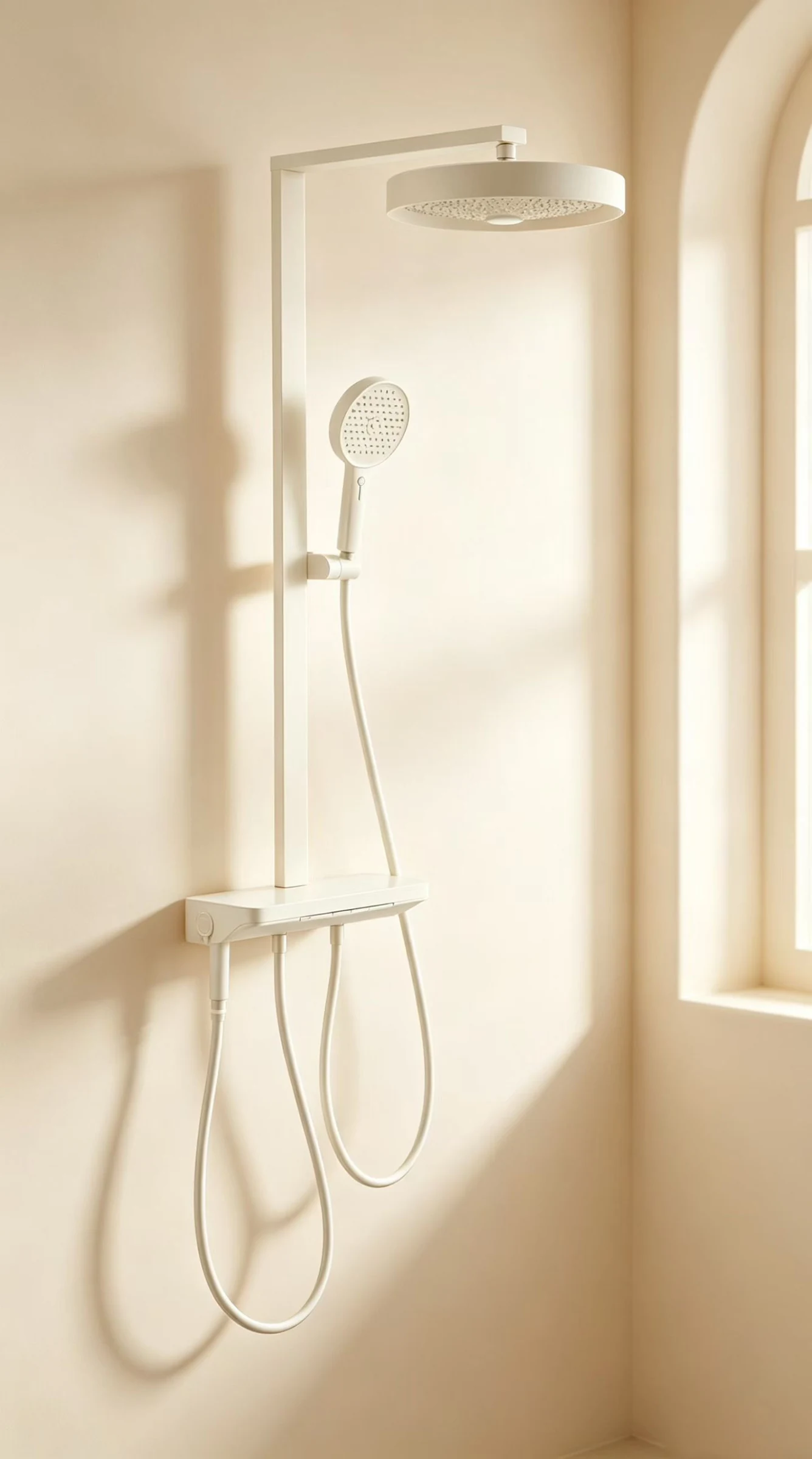 Integrated Shelf Rain Shower System - model TWG-QT-SS-007