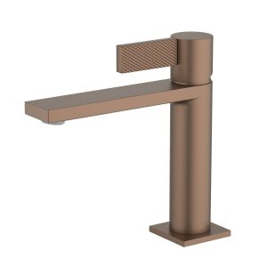 Knox Series Single Hole Basin Faucet with Patterned Handle — TWG-BF-050